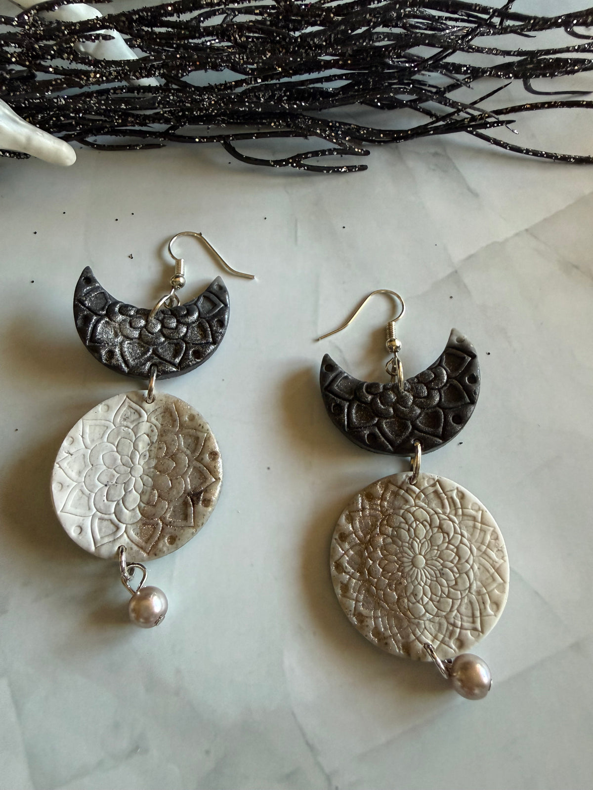 Moon series, five, three, two