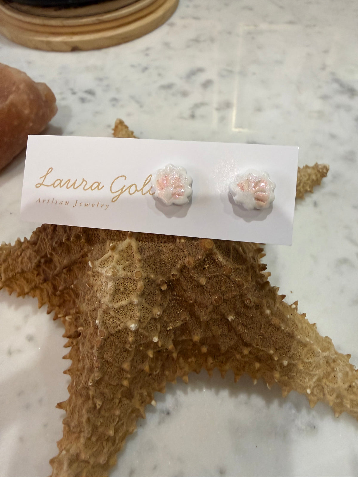 Mini Sea Shell studs