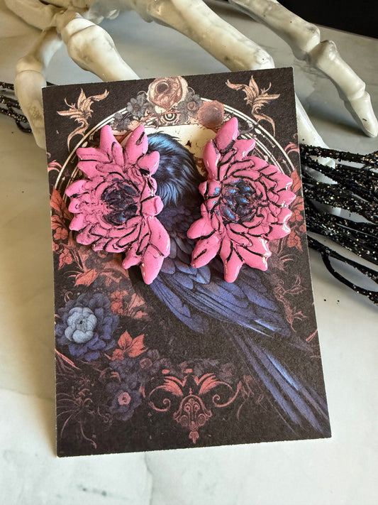 Poison peony stud