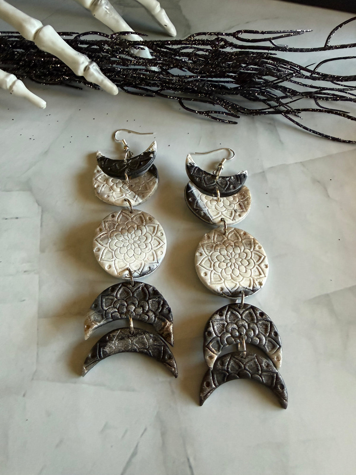 Moon series, five, three, two